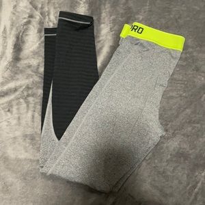 Grey nike pro leggings